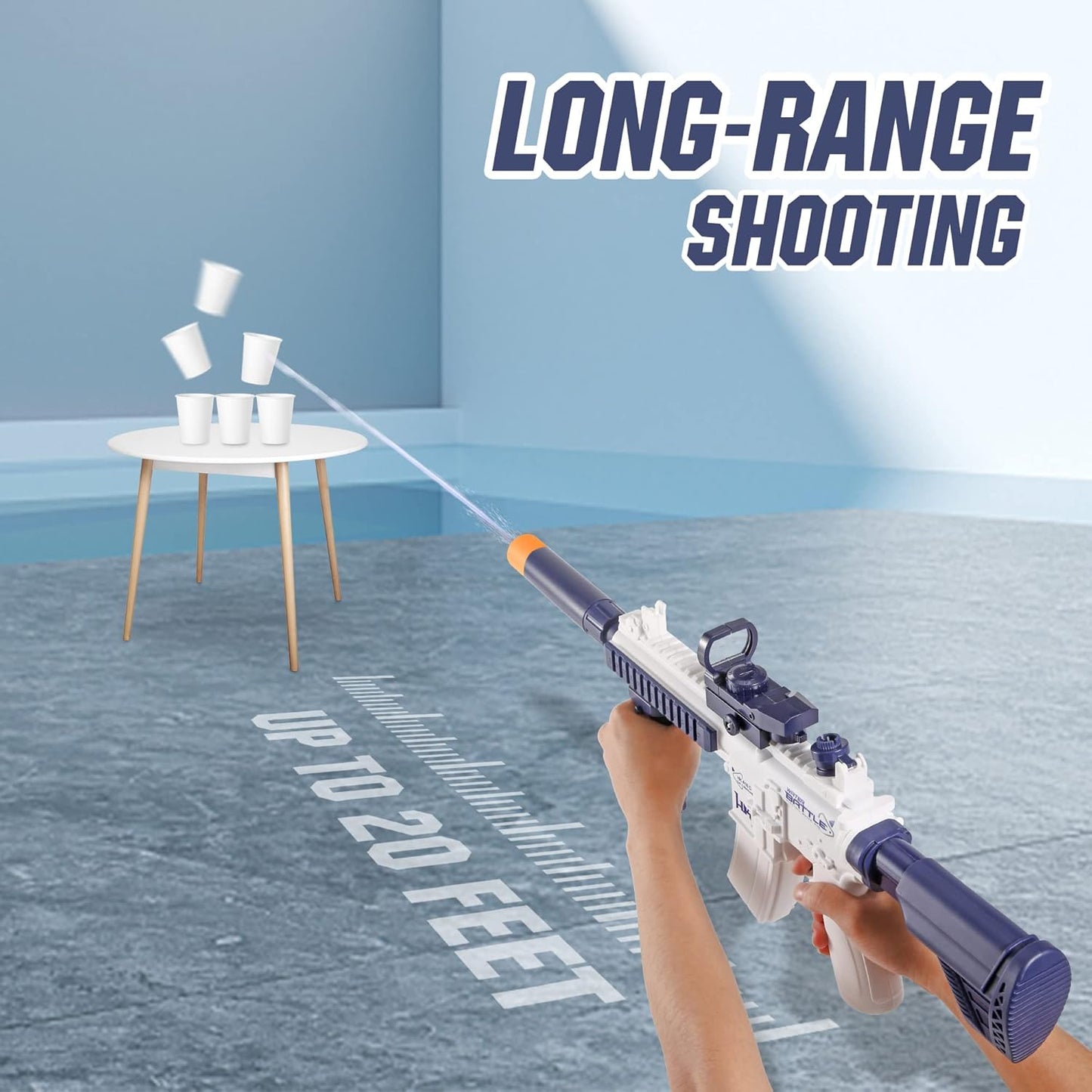 PISTOLA DE AGUA ELÉCTRICA